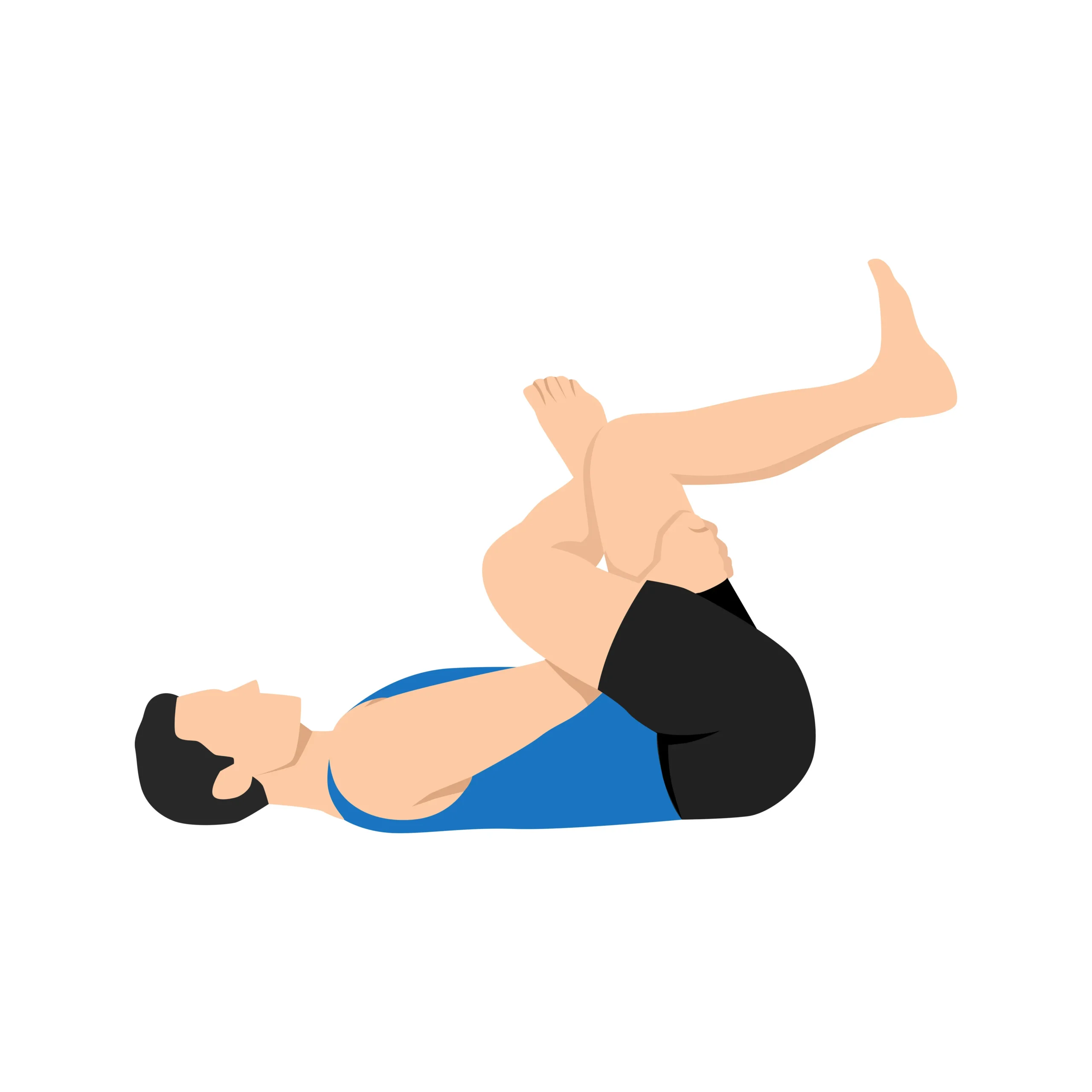 Supine Piriformis Stretch